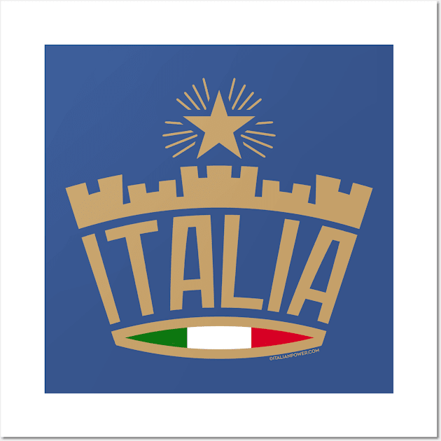 Italia Corona Wall Art by ItalianPowerStore